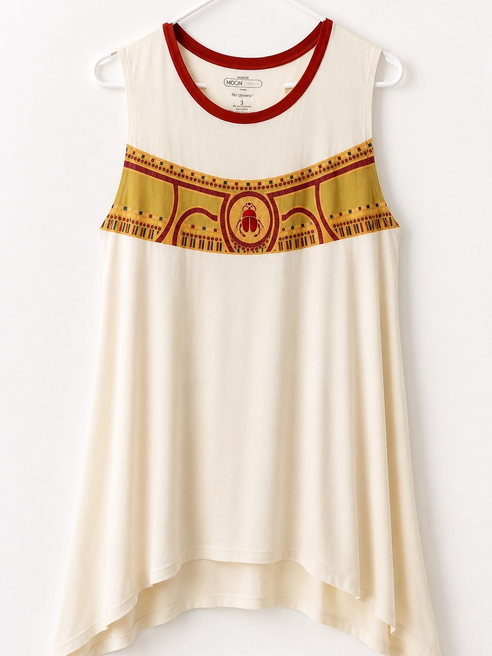 Marvel Moon Knight Her Universe Cream Tank Top with Red Trim